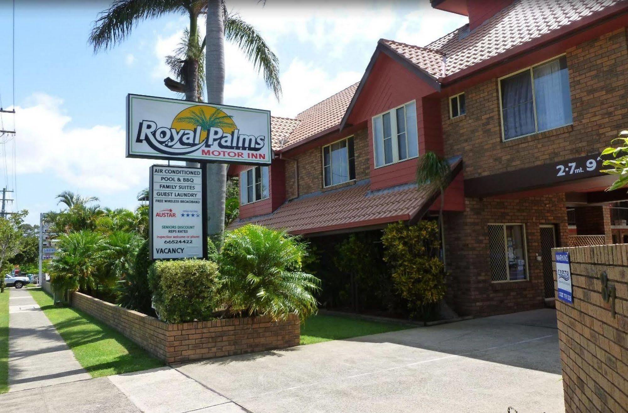 Royal Palms Motor Inn Coffs Harbour Esterno foto